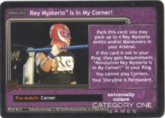 Rey Mysterio Is In My Corner!